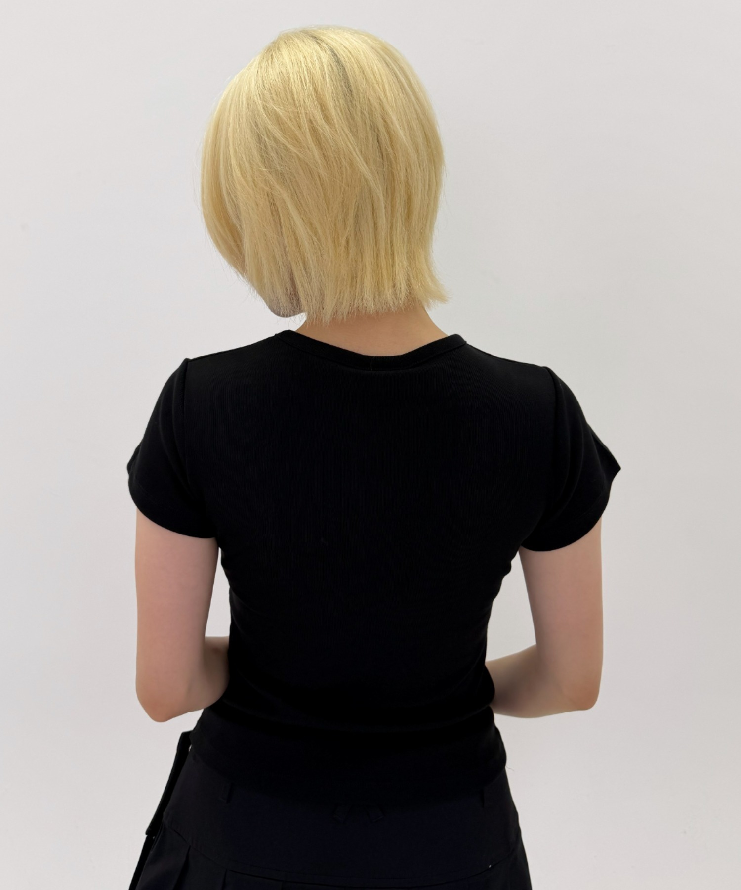 OY/オーワイ』RHINESTONE ODOLLY CROP TEE/ラインストーンオードリー 