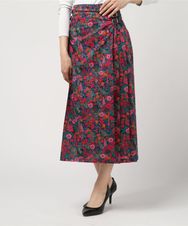O’NEIL of DUBLIN HYS BEAR刺繍ロング巻きスカート
