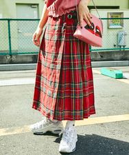 O’NEIL of DUBLIN HYS BEAR刺繍ロング巻きスカート