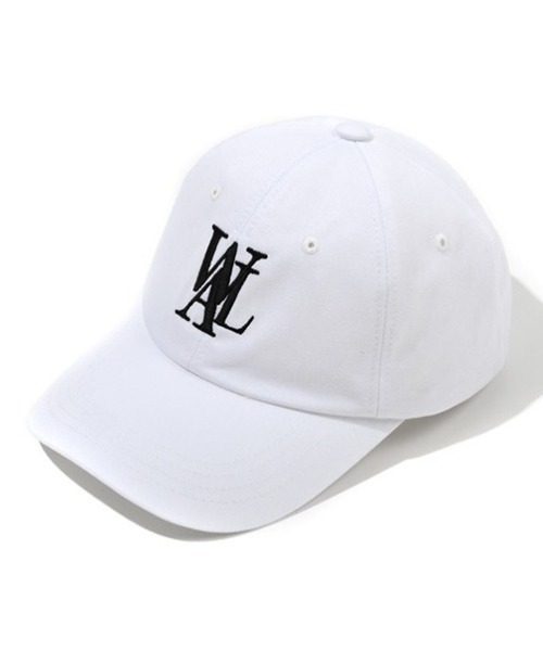 A'GEM/9 × .kom『WOOALONG/ウアロン』Signature ball cap/シグネチャー ロゴデザイン ボールキャップ