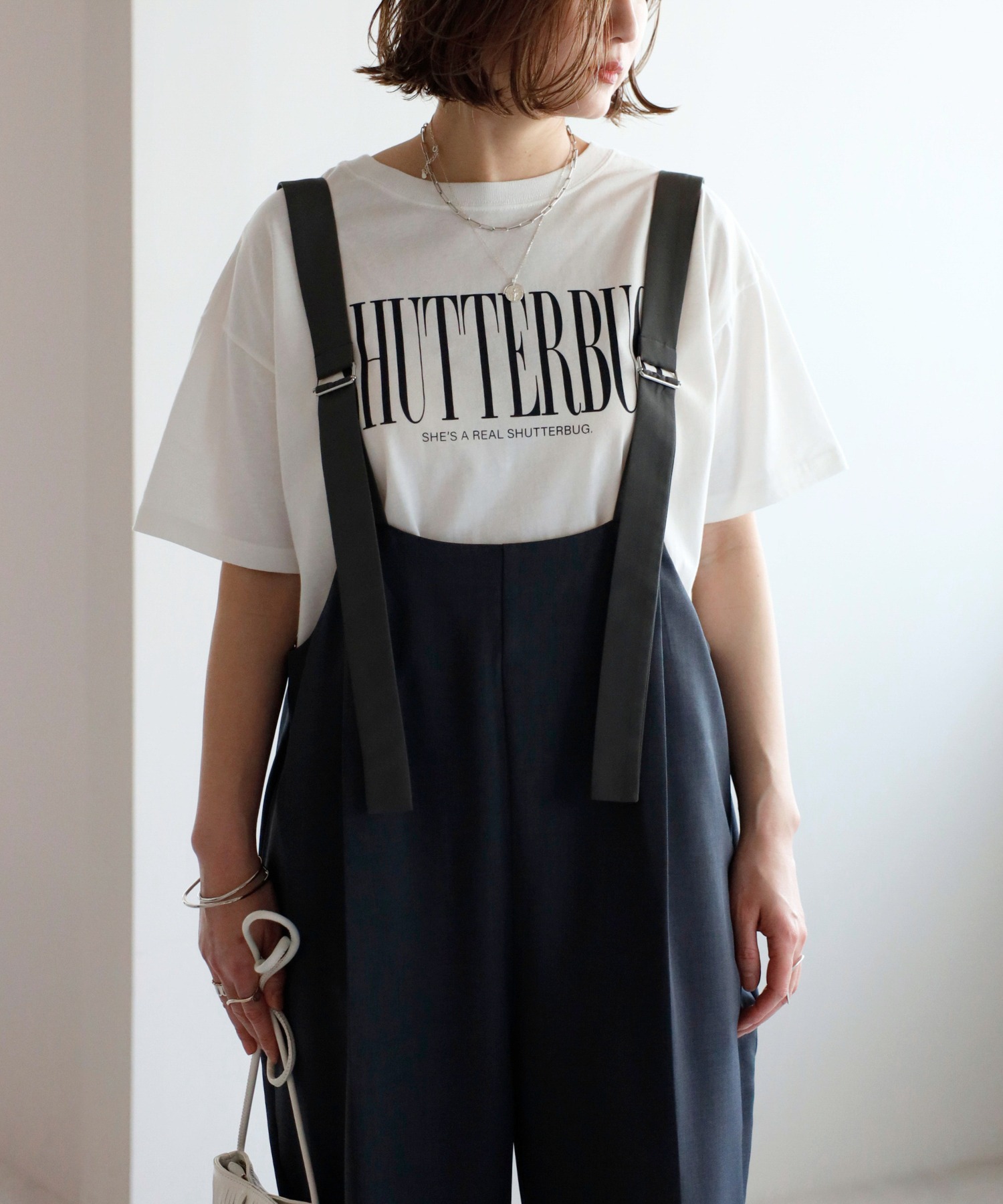 model：H158 着用サイズ：FREE