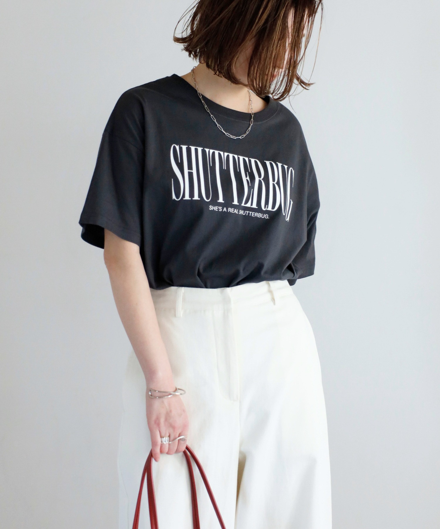 model：H158 着用サイズ：FREE