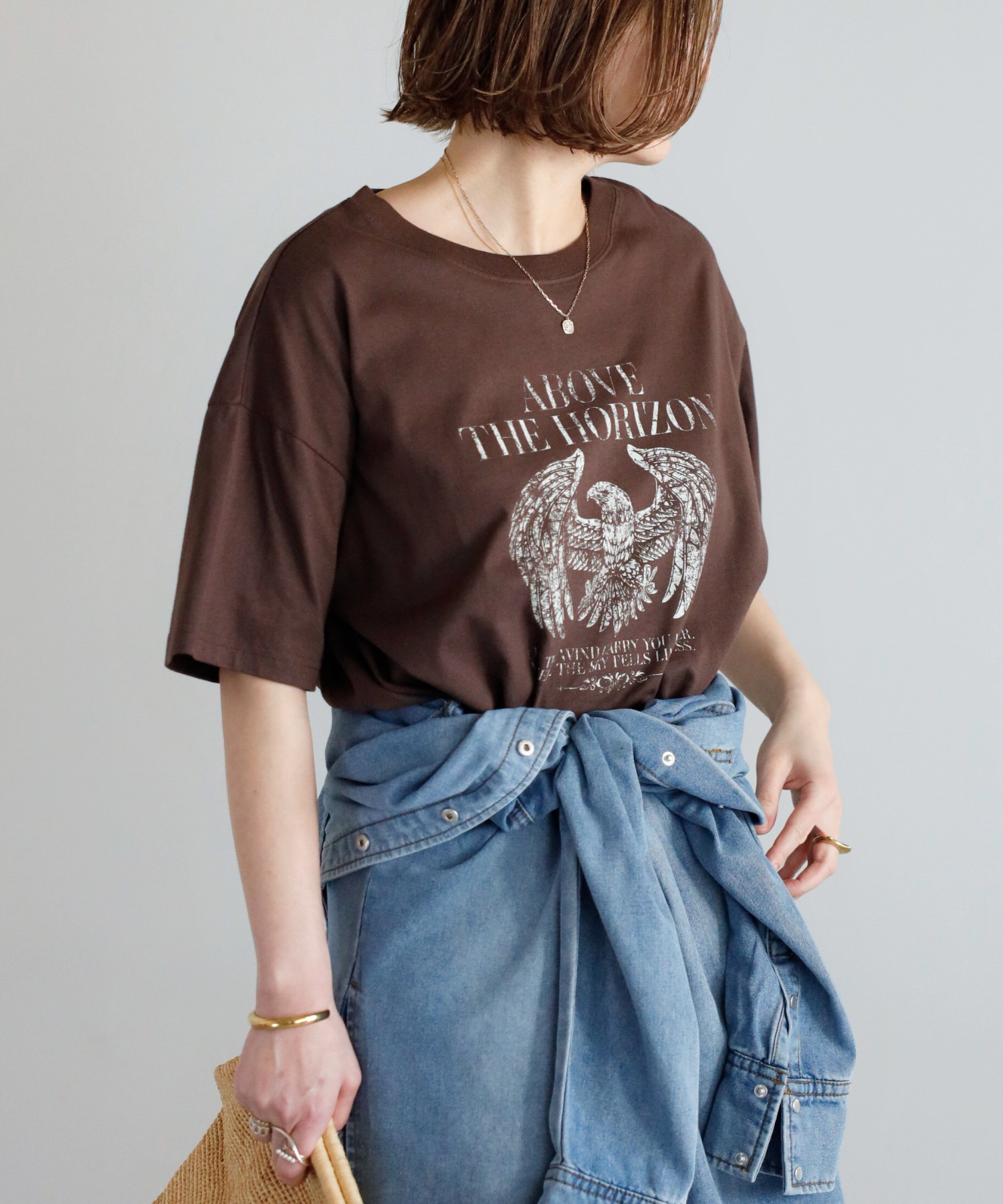 model：H158 着用サイズ：FREE