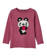APPLE PANDA編込 プルオーバー
