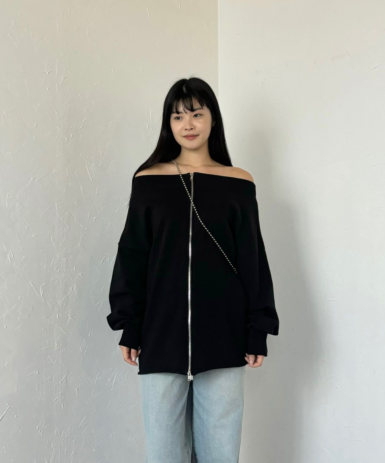 model：H160 着用サイズ：FREE
