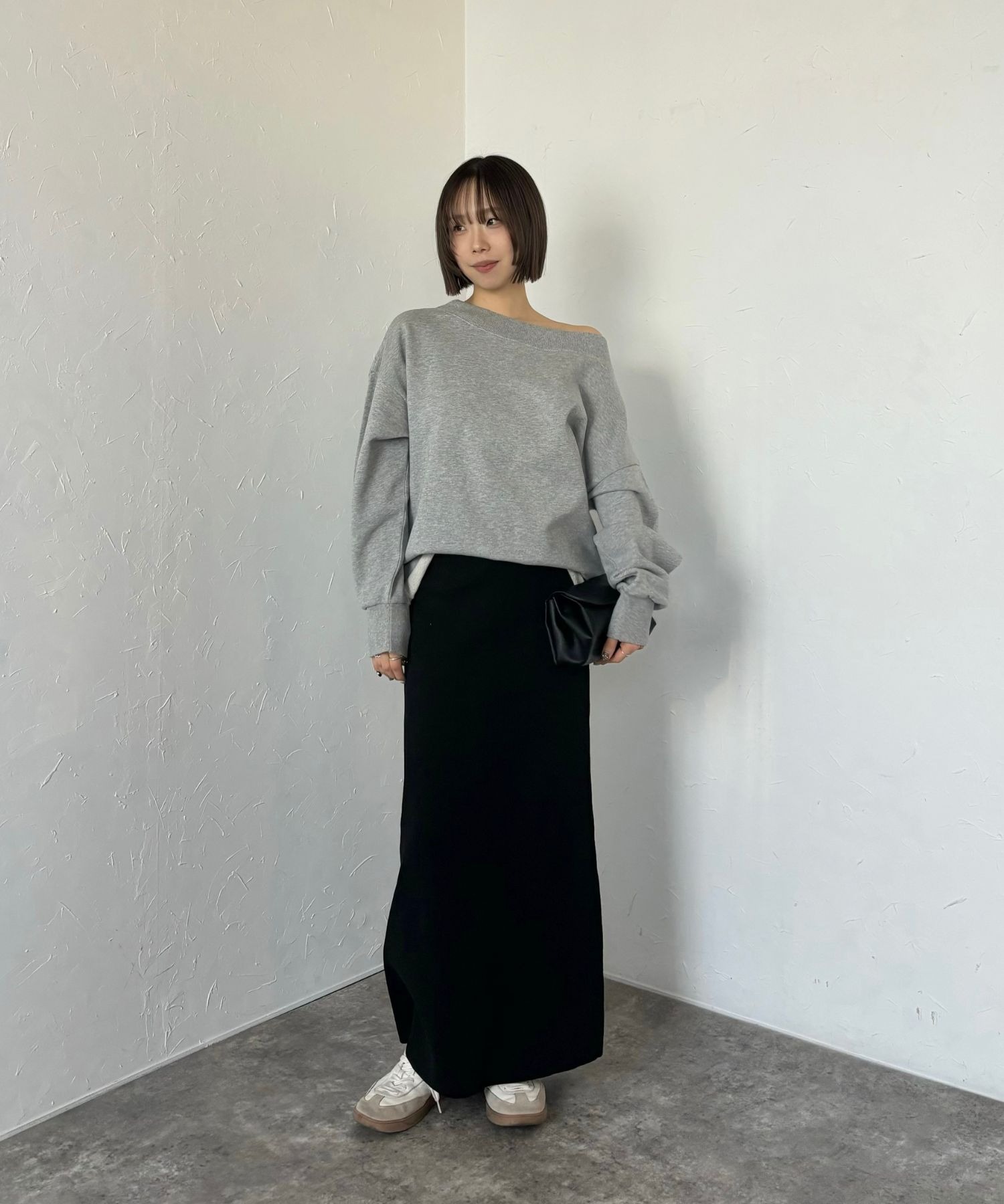model：H160 着用サイズ：FREE
