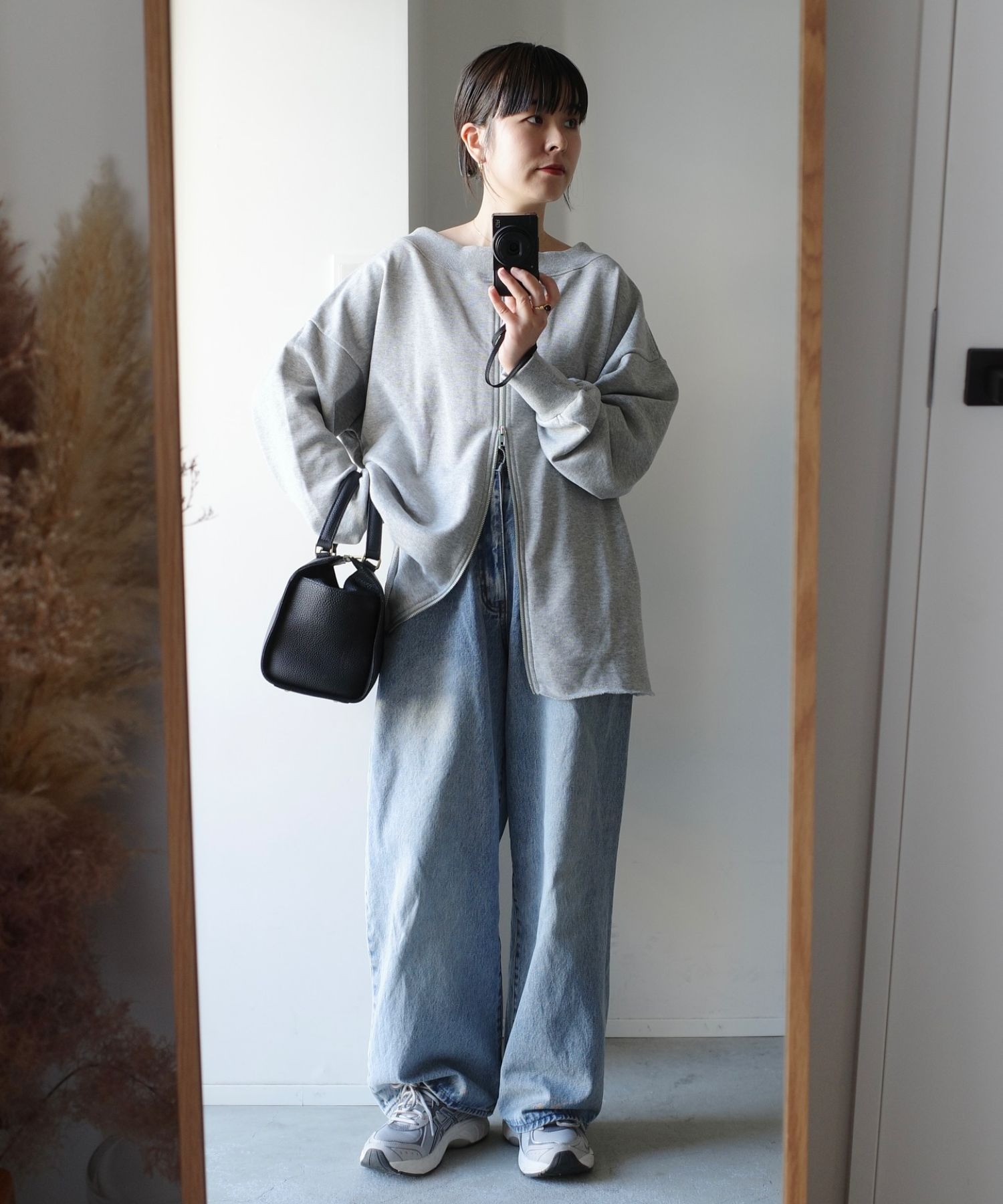 model：H158 着用サイズ：FREE