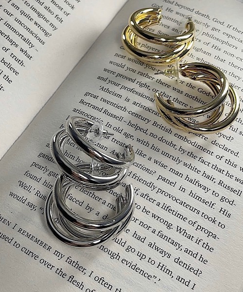 3連フープピアス Ds Gaza Cch Ps