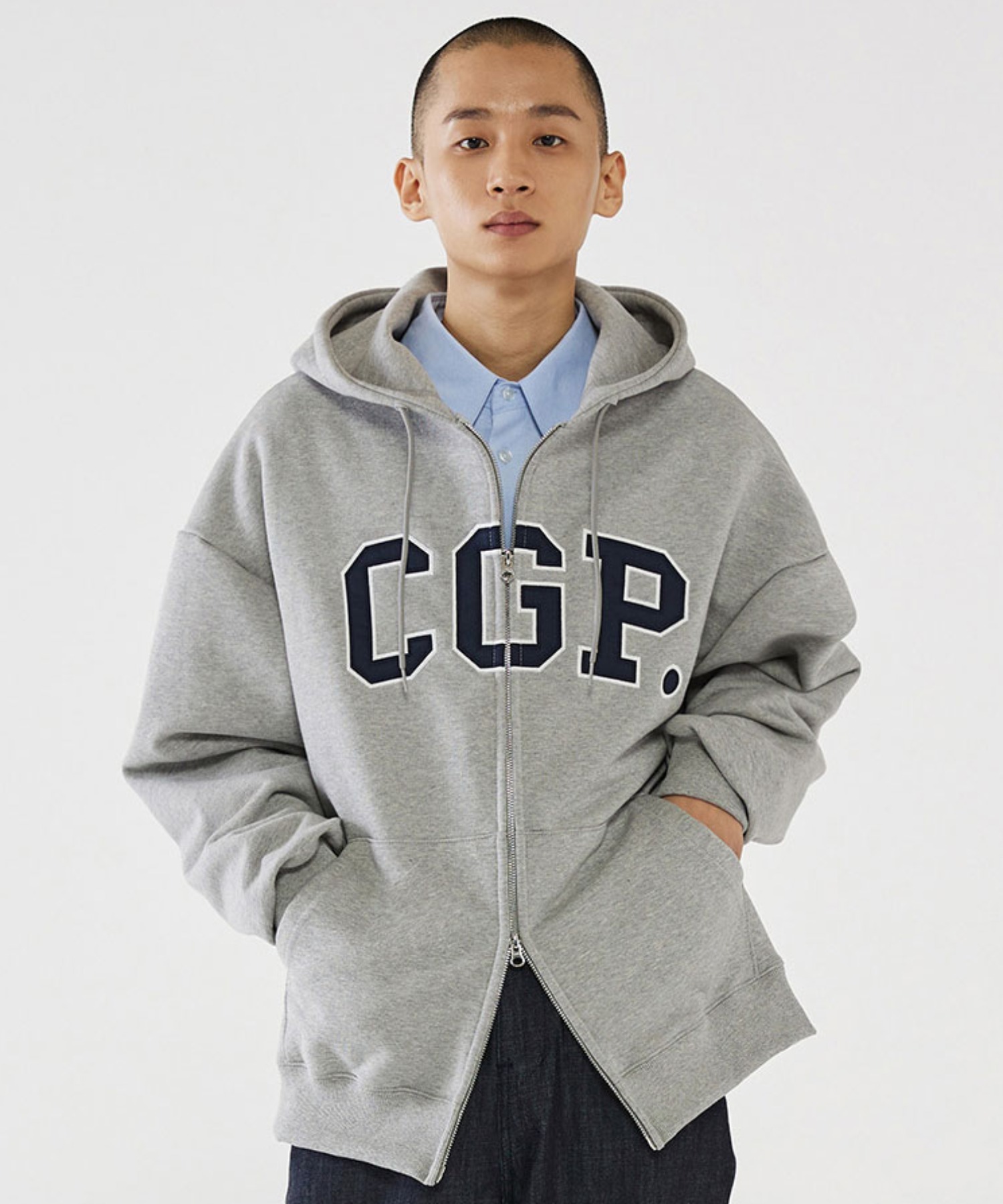 A'GEM/9 × .kom『Code:graphy/コードグラフィー』CGP ARCH LOGO HOOD