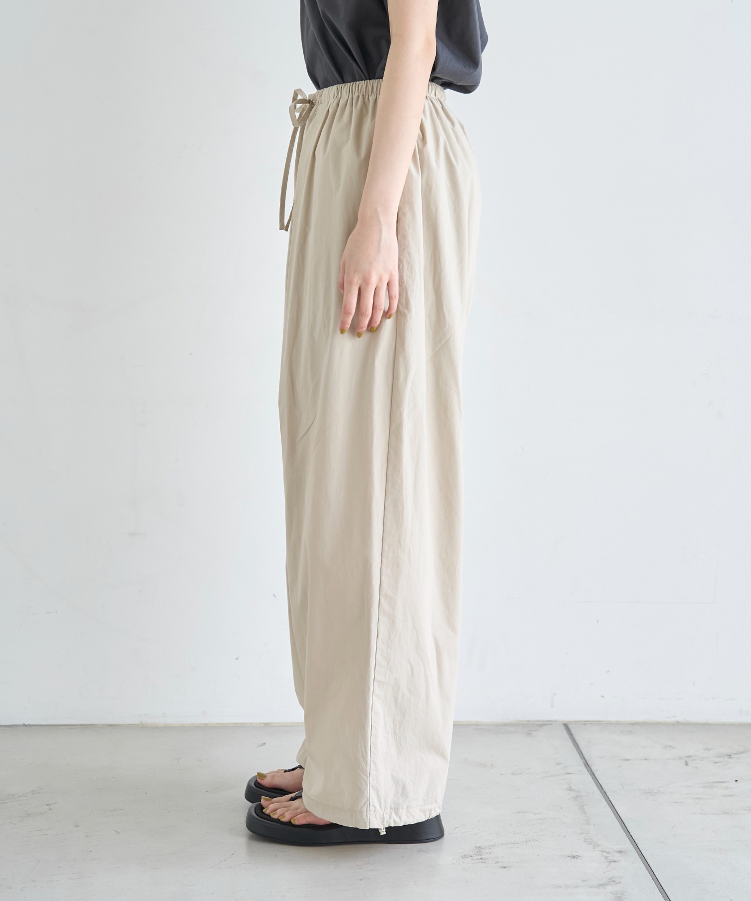model：H166　着用サイズ：F