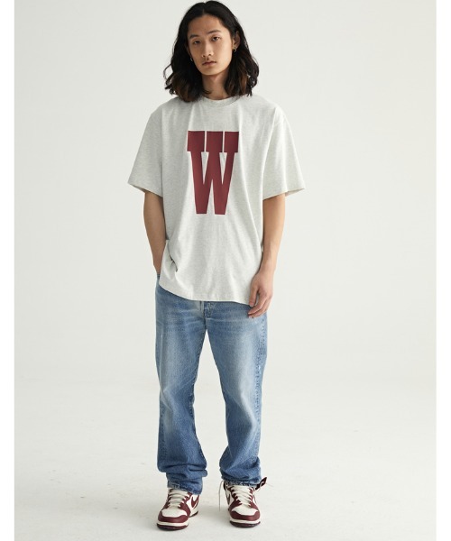 A'GEM/9 × .kom『WASSUP/ワズアップ』Big Logo Tee/ビッグロゴ
