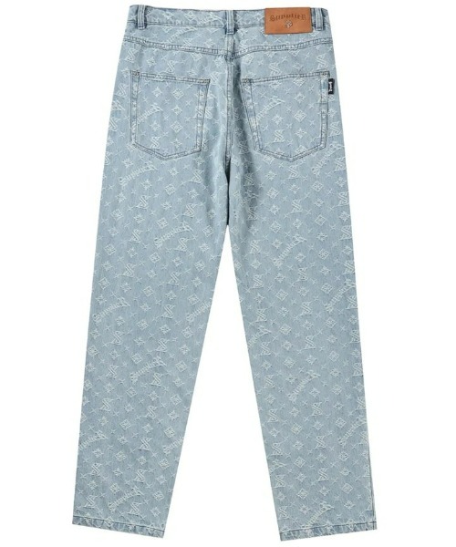 SUPPLIER サプライヤー DENIM PANTS モノグラム デニム-