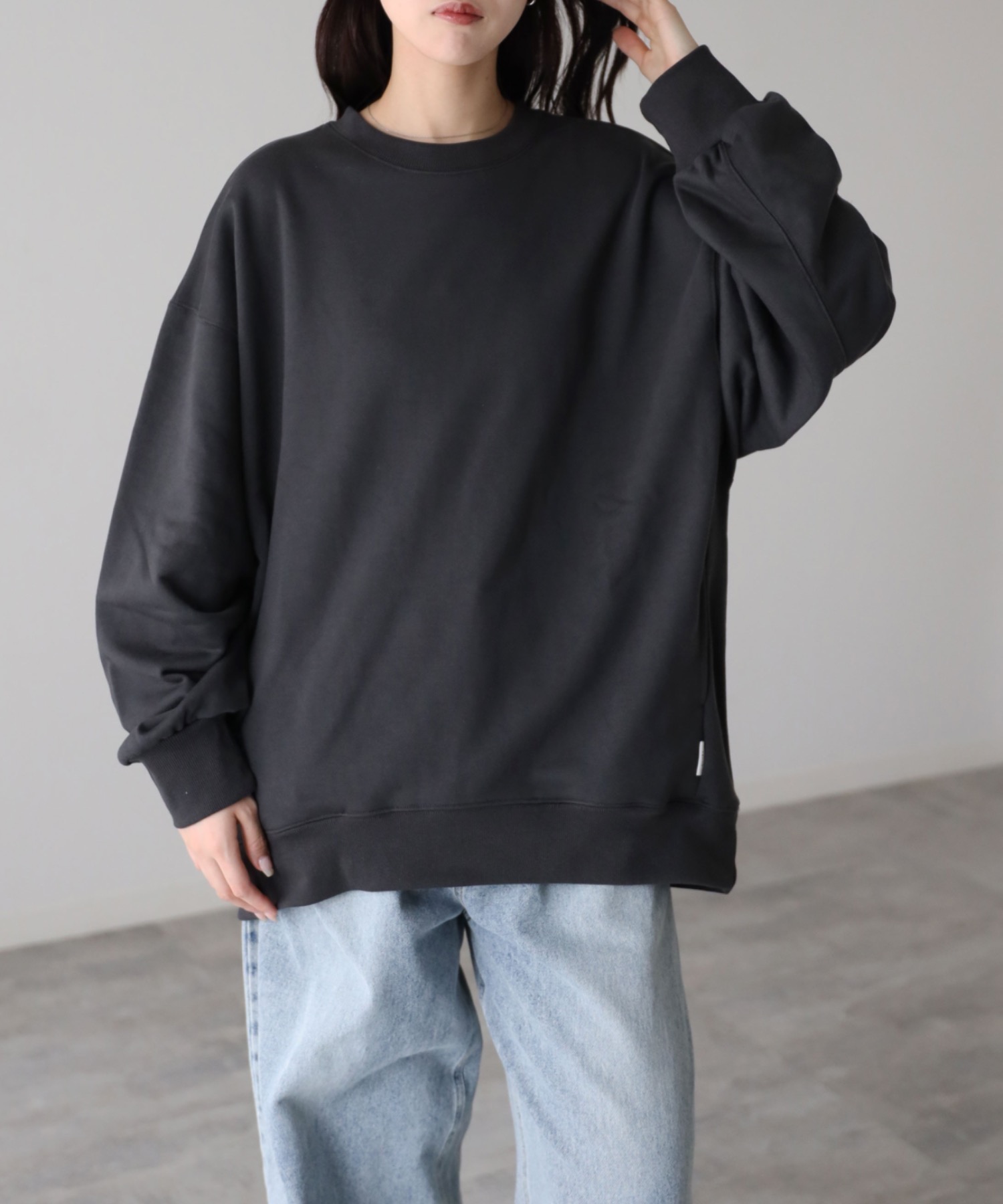 model：164cm. 着用サイズ：FREE