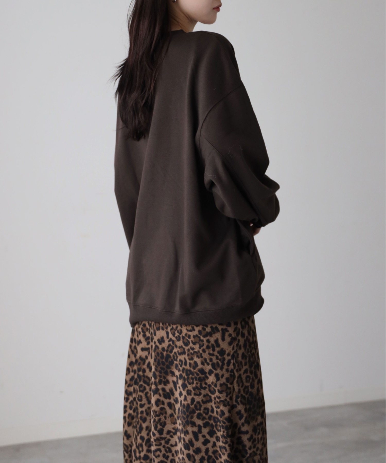 model：164cm. 着用サイズ：FREE