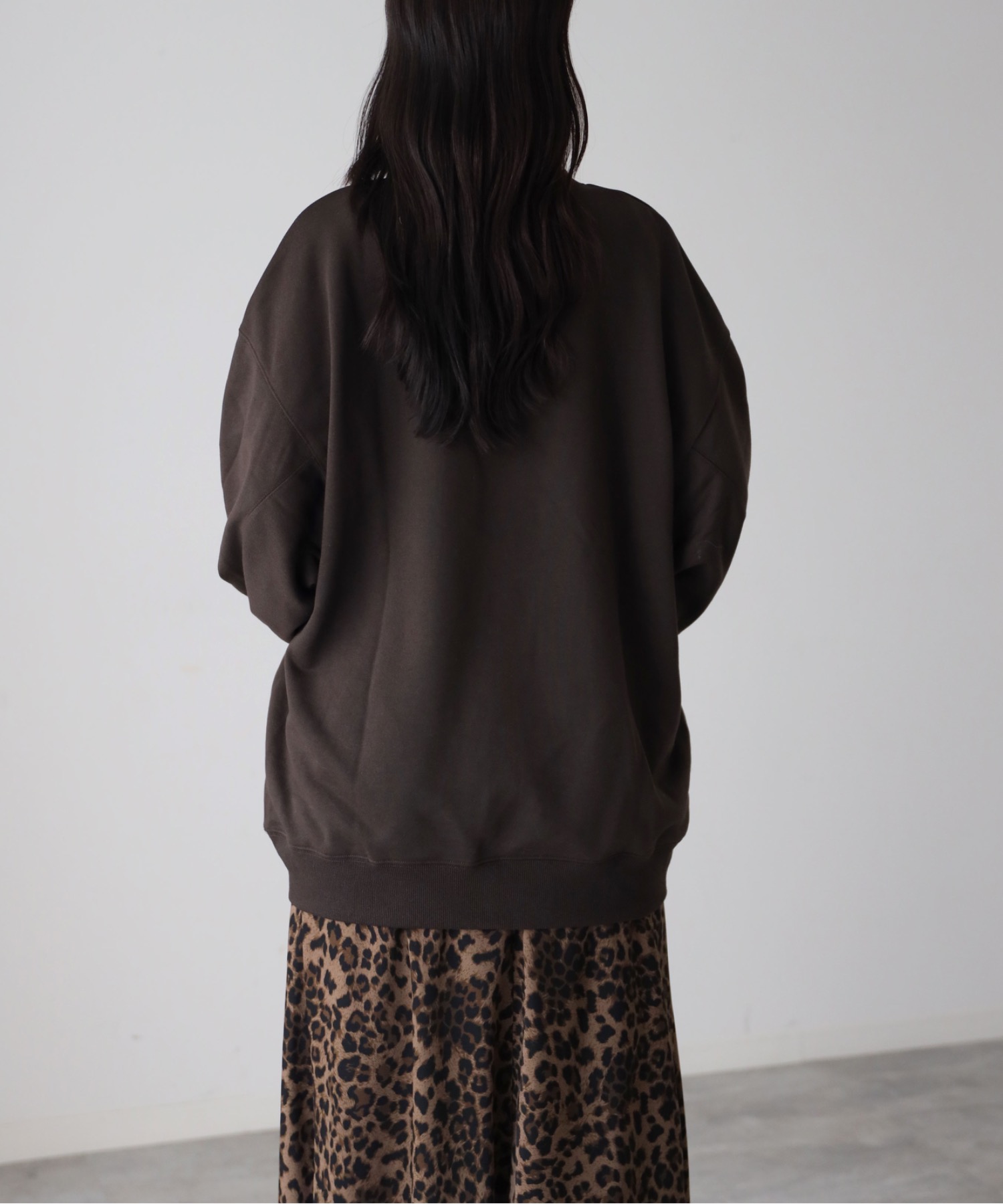 model：164cm. 着用サイズ：FREE