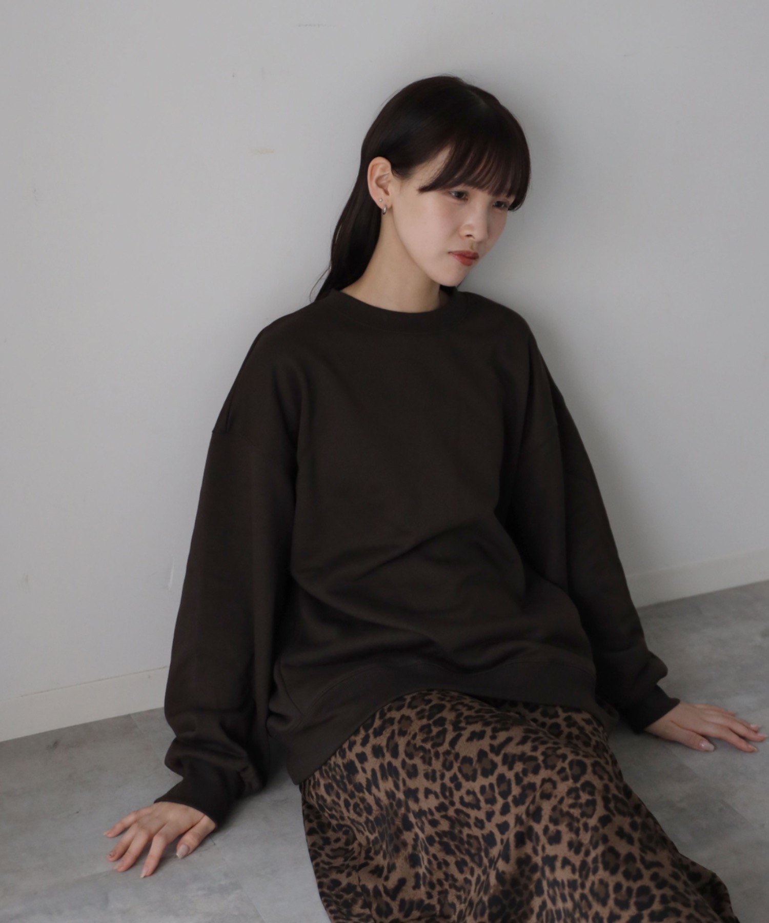 model：164cm. 着用サイズ：FREE