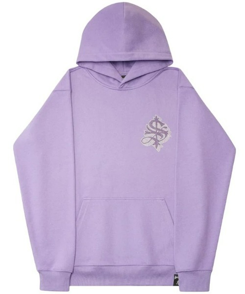 SUPPLIER Rhinestone Logo Hoodieトップス - パーカー