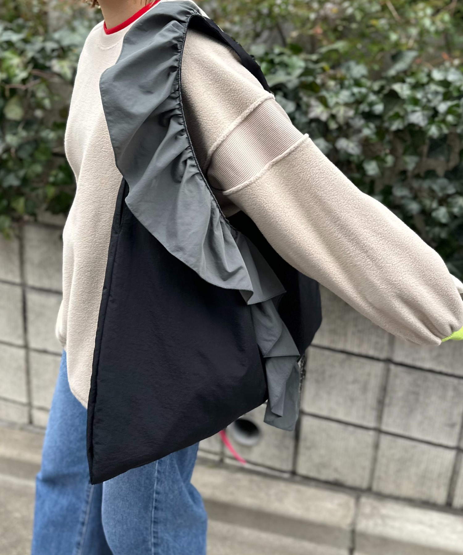 ブラック
model:154cm 着用サイズ:FREE