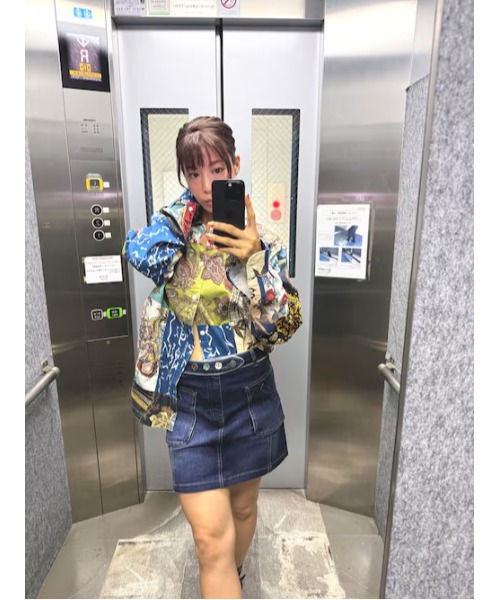 Patchwork print T‑shirt — футболка с принтом пэчворк