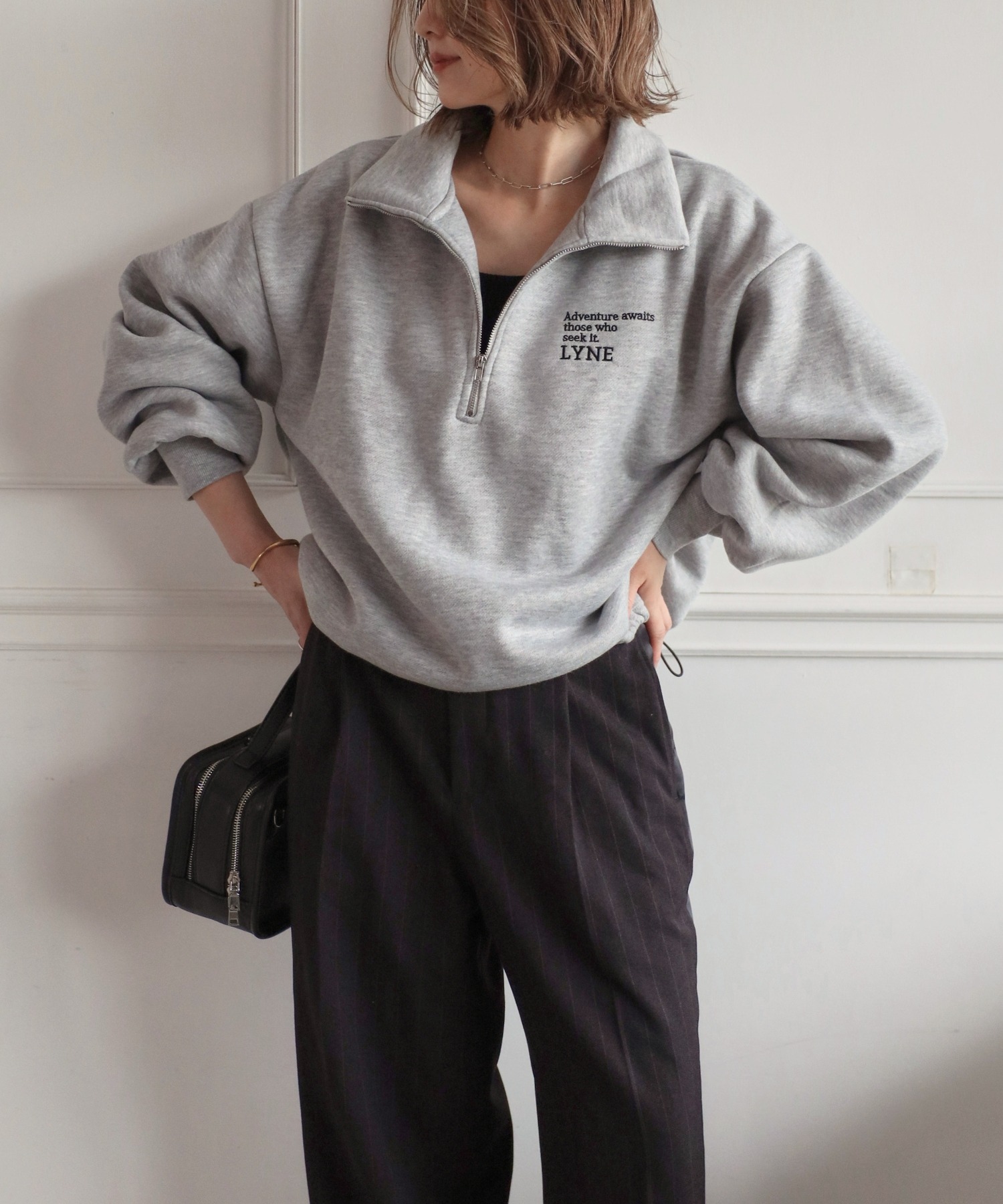 model:H158 着用サイズ:FREE