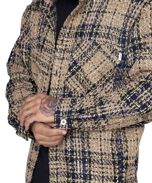 ☆★　EPTM エピトミ フランネルシャツジャケット EPTM 【SALE/セール】エピトミ EPTM. SLIT FLANNEL SHIRTS