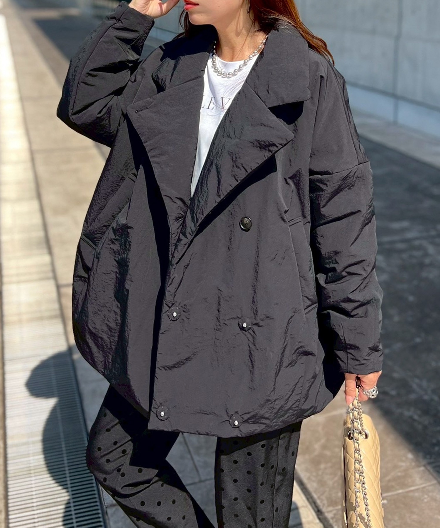 3wayパファーテーラードジャケット Emma Taylor│STYLEDOOR スタイルドア