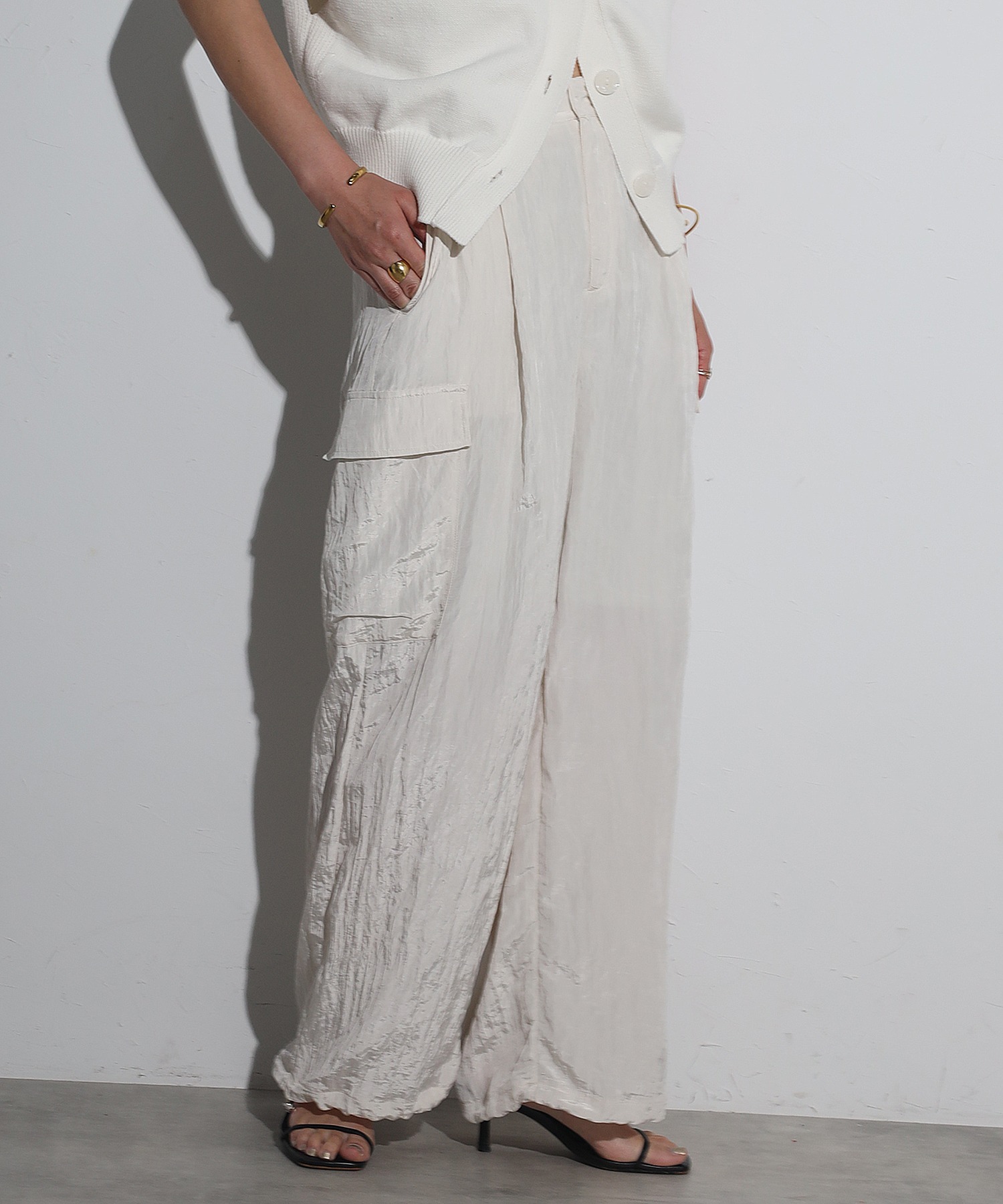 model：H158 着用サイズ：FREE