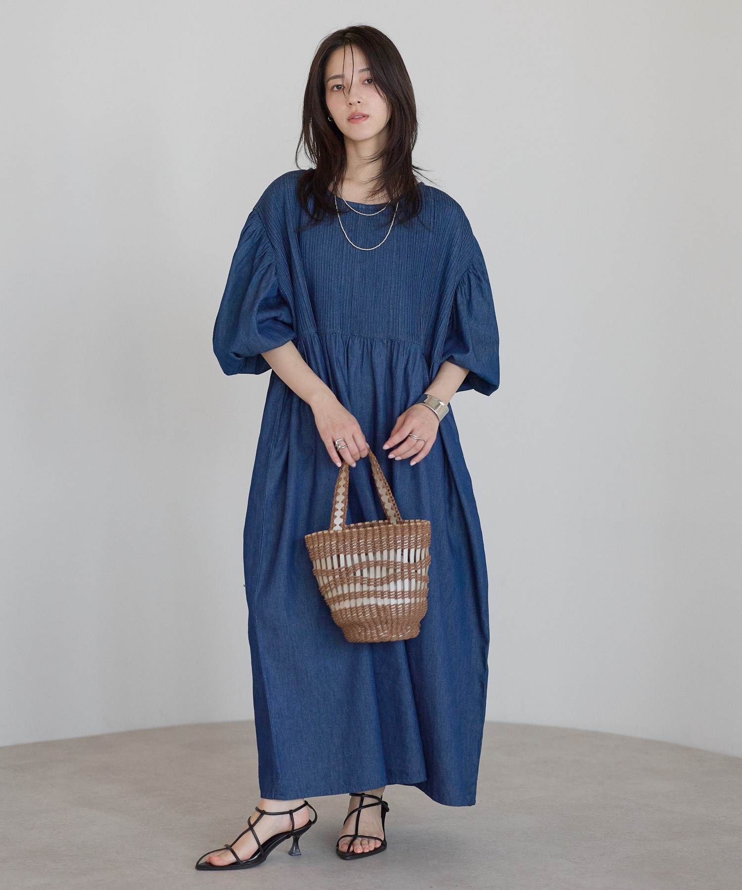model：161cm 着用サイズ：M