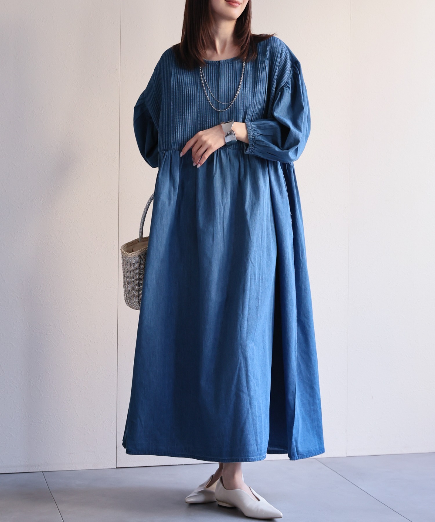 model：162cm 着用サイズ：M
