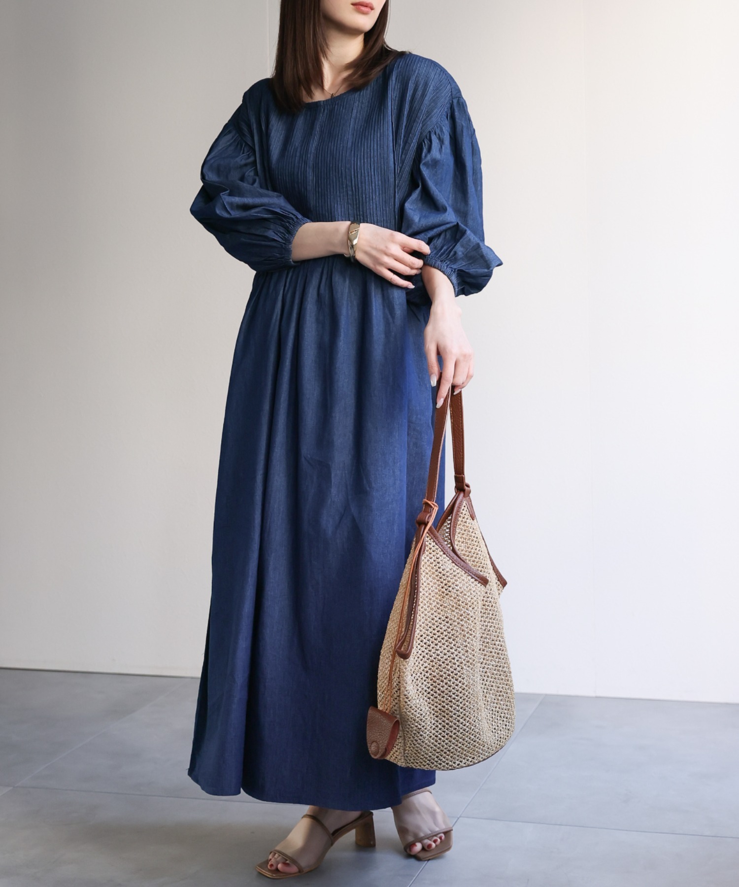 model：162cm 着用サイズ：M