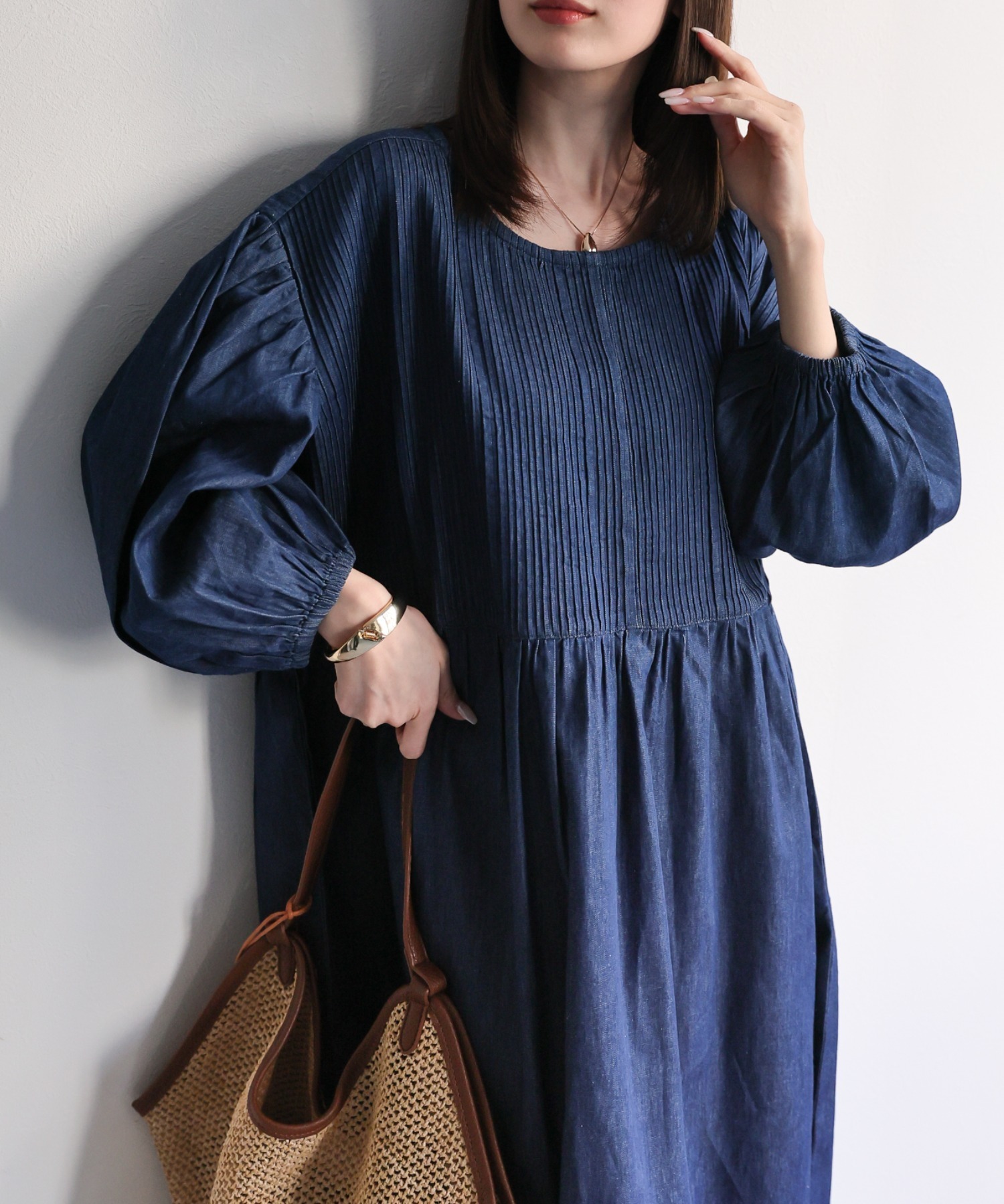 model：162cm 着用サイズ：M