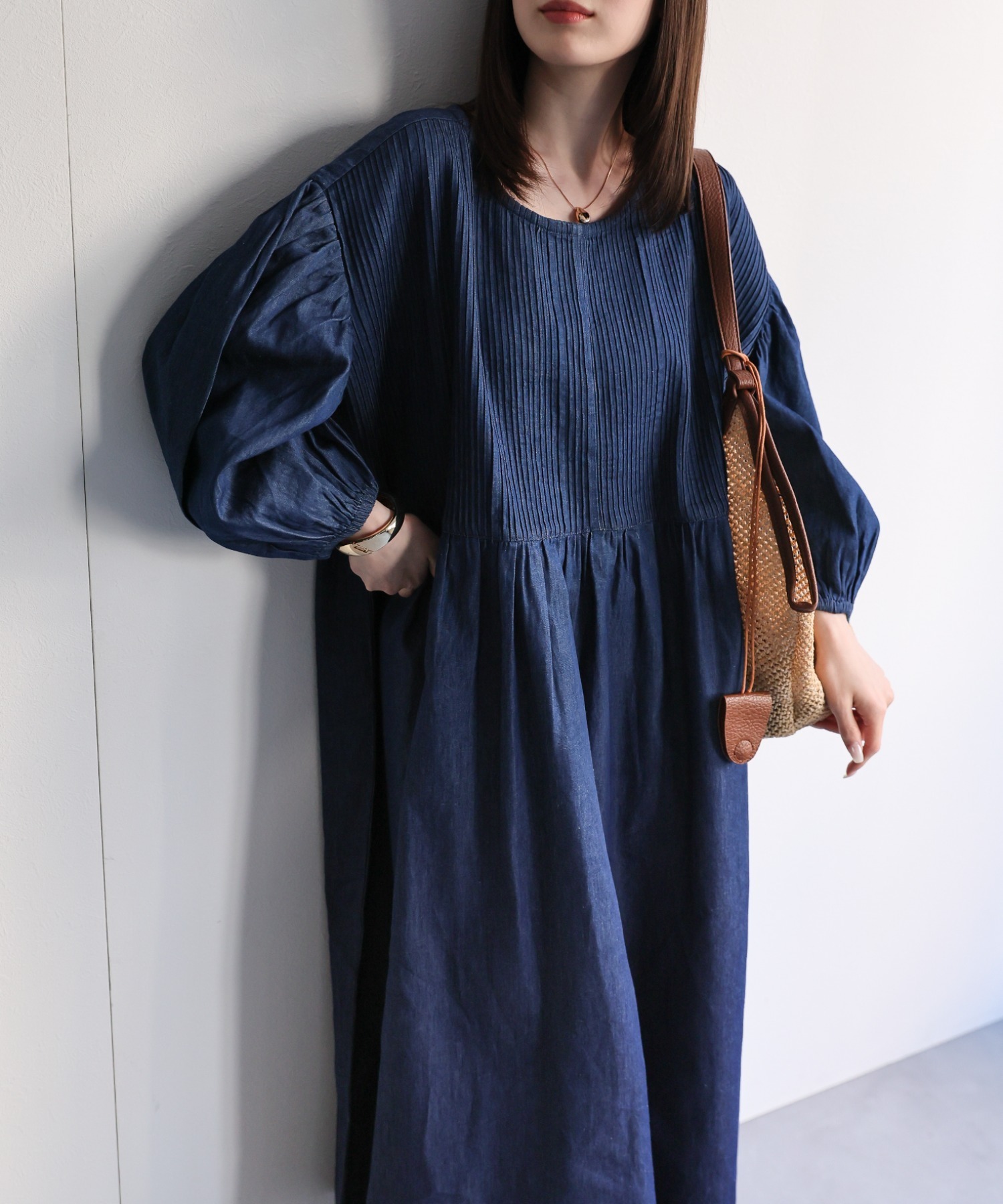 model：162cm 着用サイズ：M