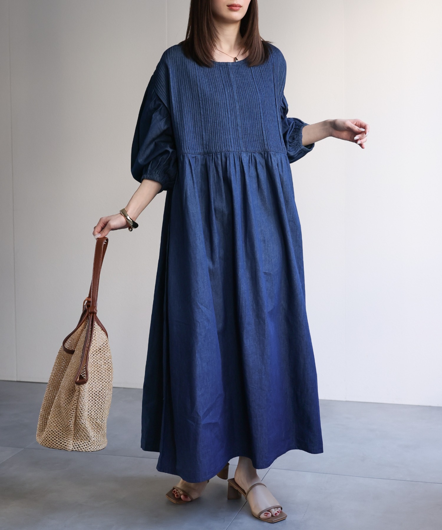 model：162cm 着用サイズ：M