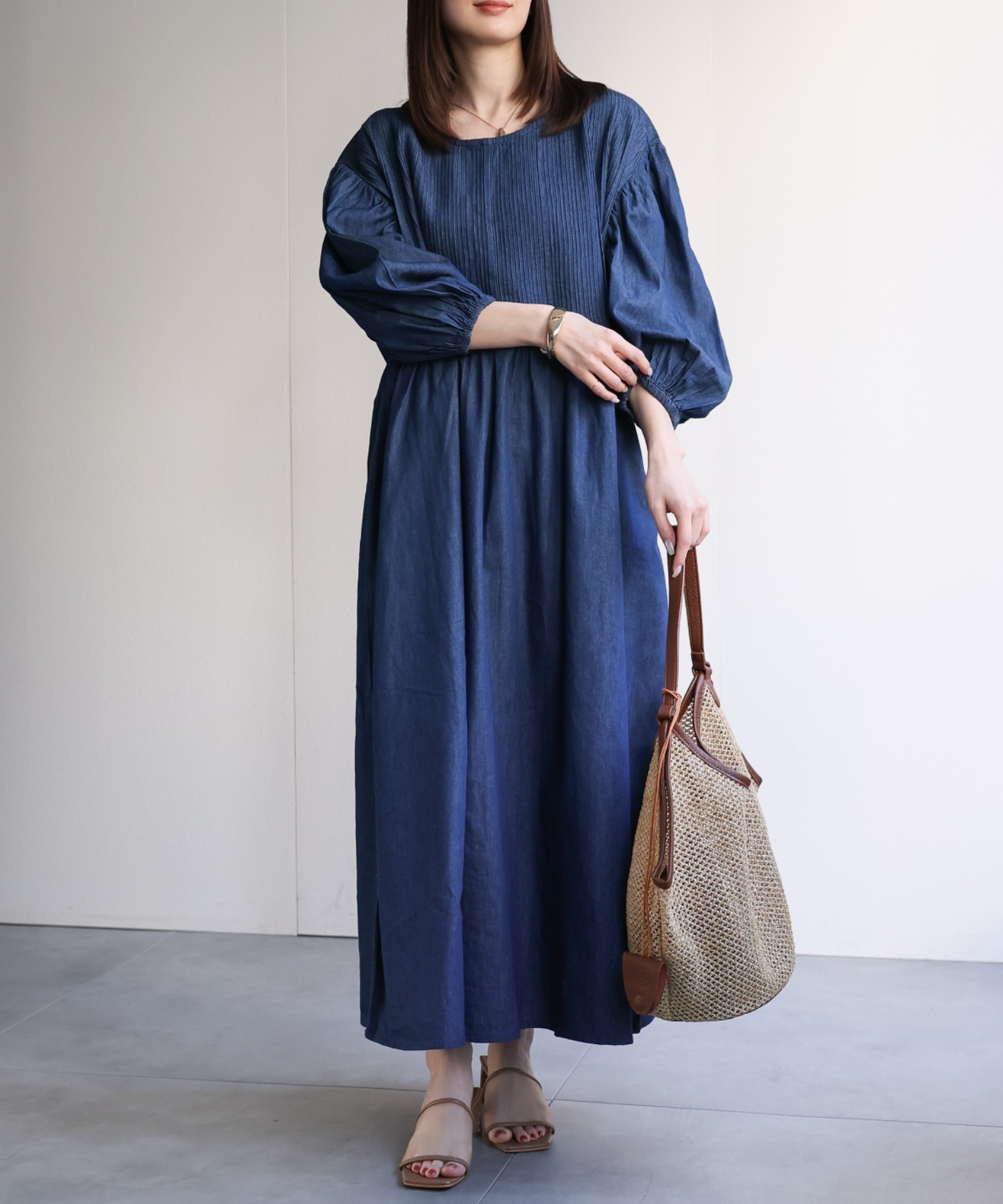 model：162cm 着用サイズ：M