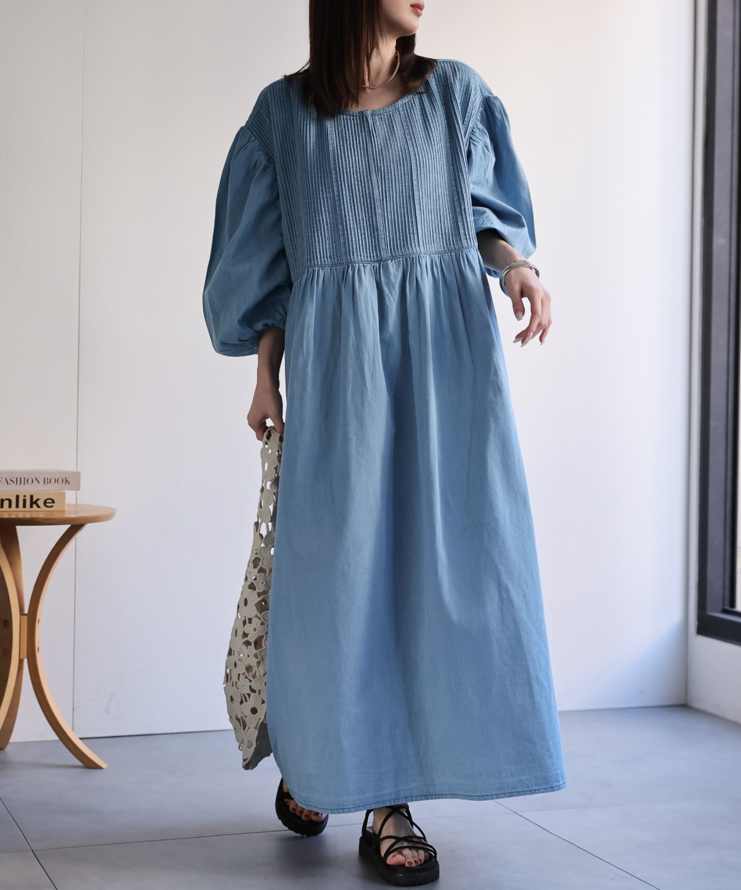 model：162cm 着用サイズ：M
