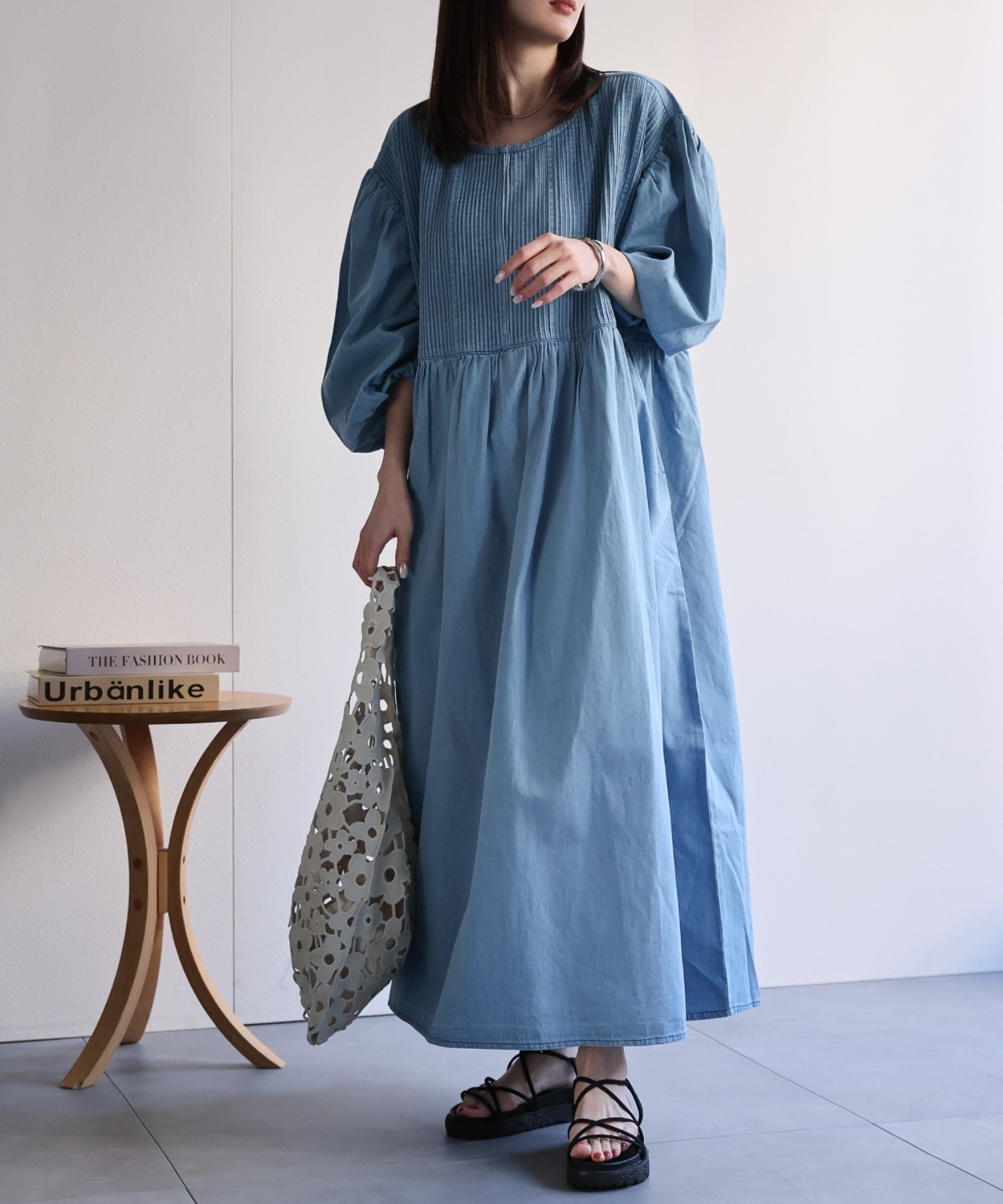 model：162cm 着用サイズ：M