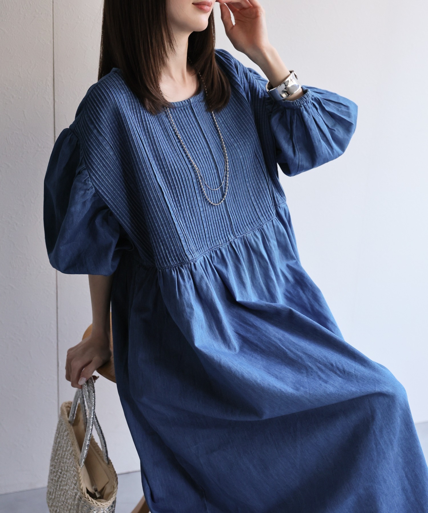 model：162cm 着用サイズ：M