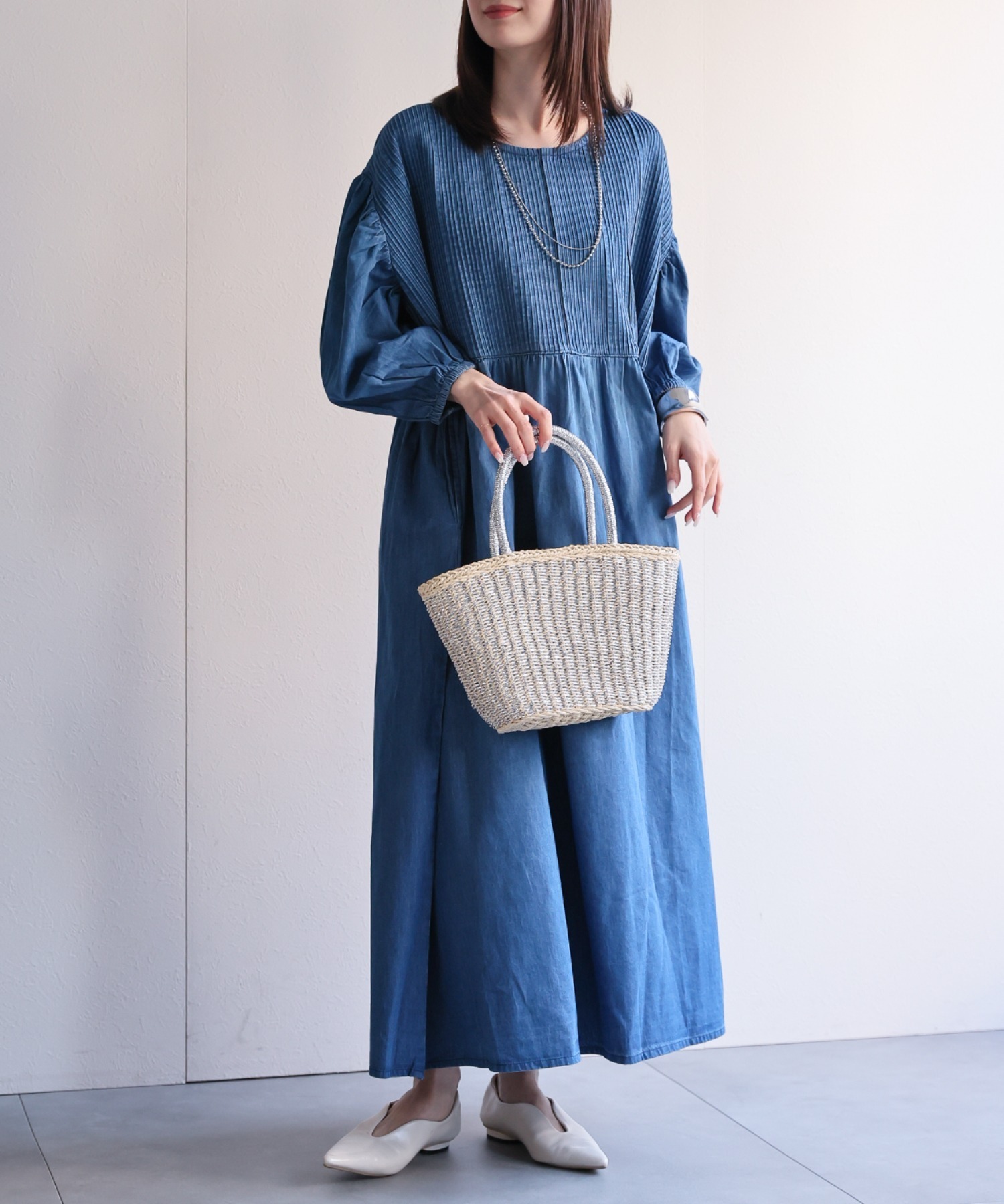 model：162cm 着用サイズ：M