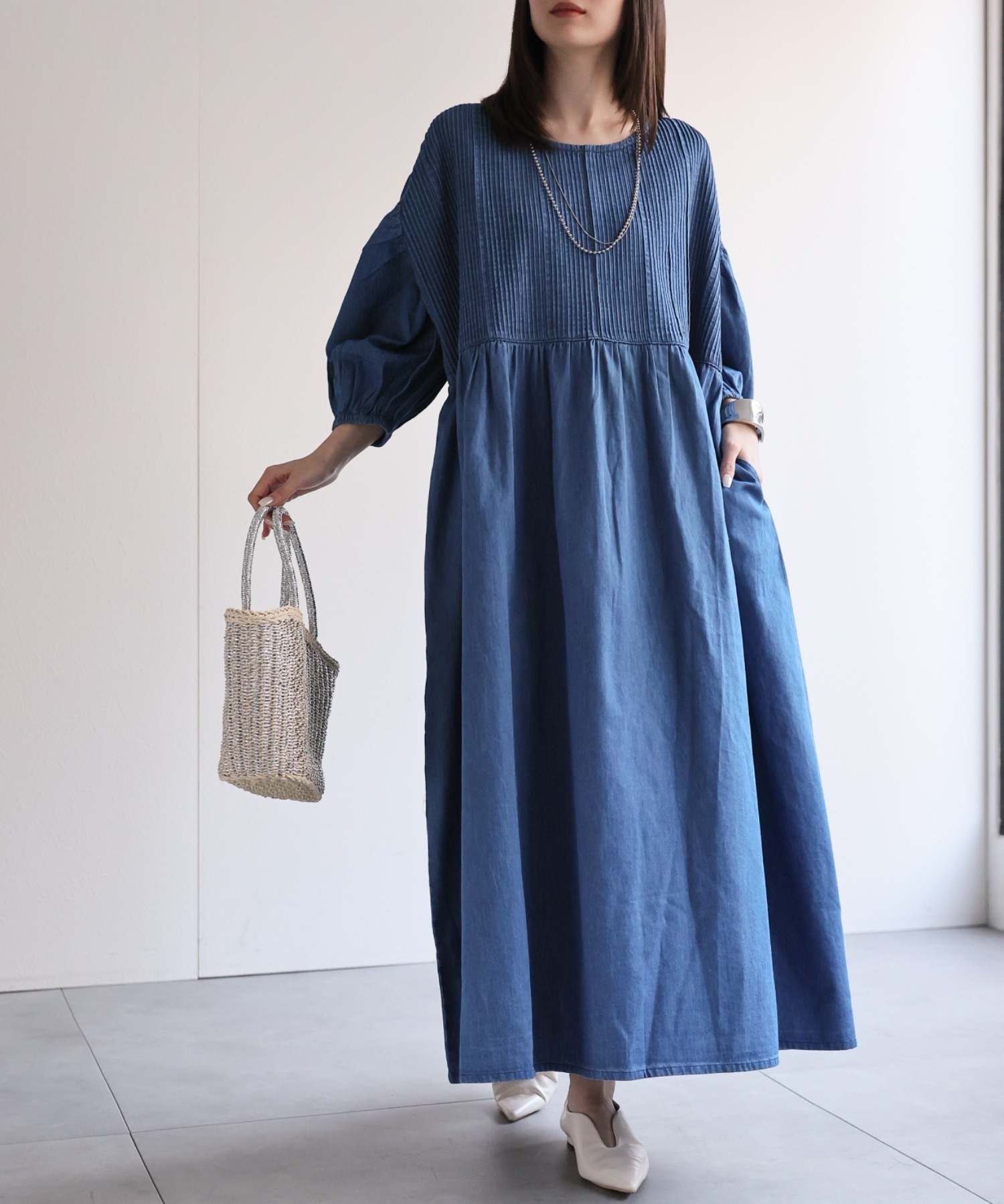 model：162cm 着用サイズ：M