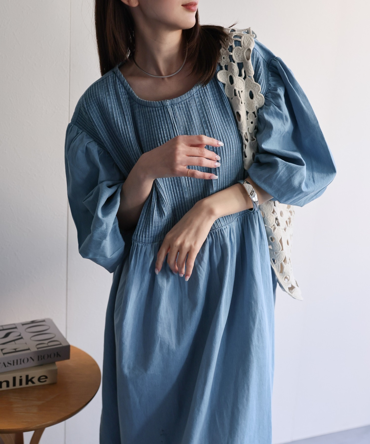 model：162cm 着用サイズ：M