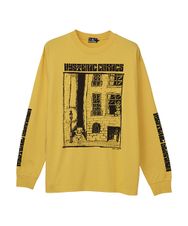 HYS COMICS プリント リブ付Tシャツ