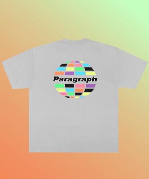 A'GEM/9 × .kom『paragraph/パラグラフ』Paragraph Logo Color earth t