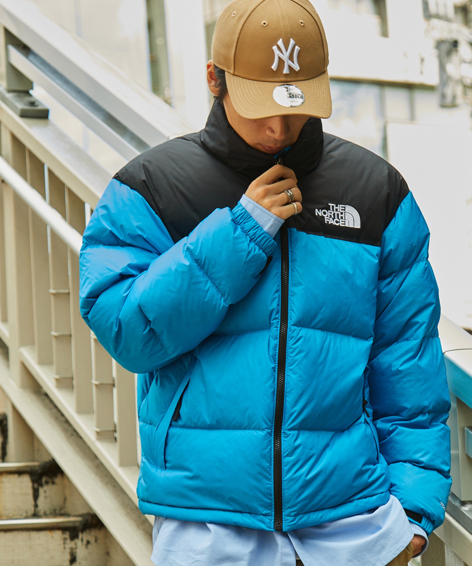 THE NORTH FACE ザノースフェイス ジャンパー ブルー 110