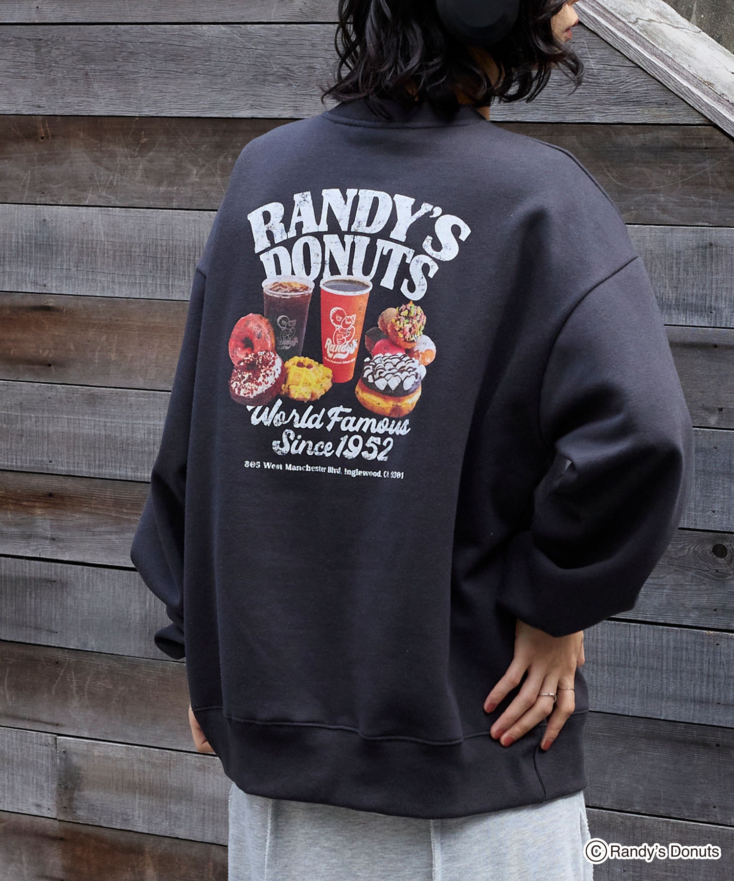 RANDY'S DONUTS】別注 ランディードーナツ バックプリント ワッペン
