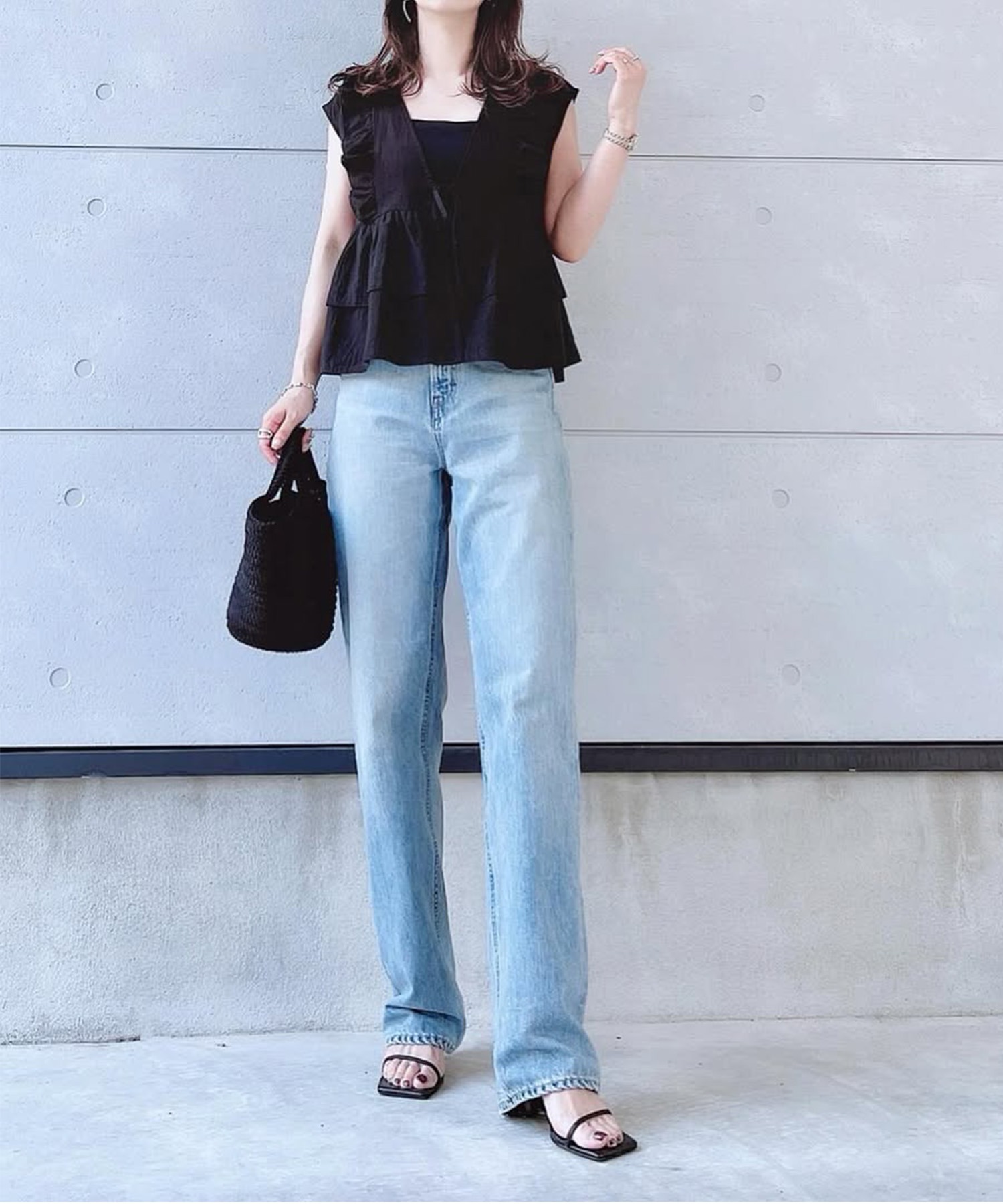model：H161　着用サイズ：M