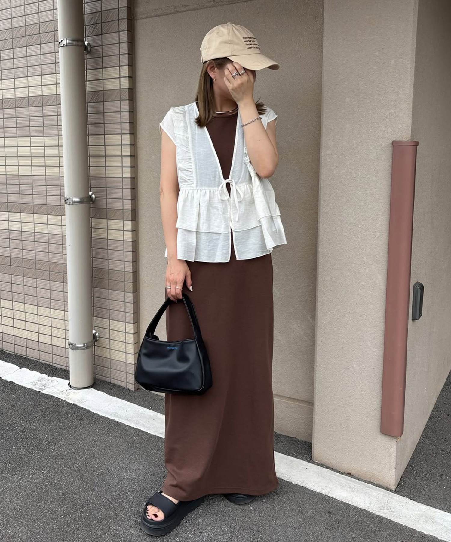 model：H156　着用サイズ：M