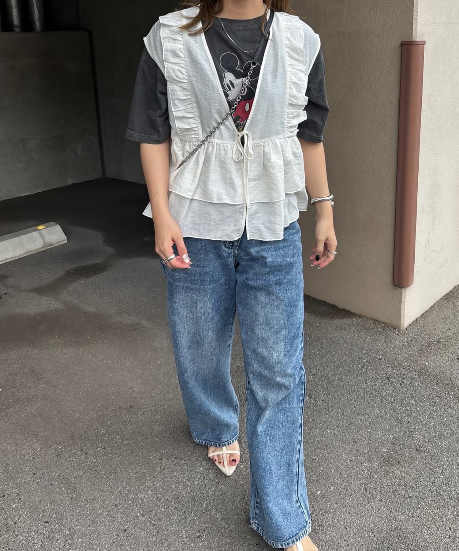 model：H156　着用サイズ：M