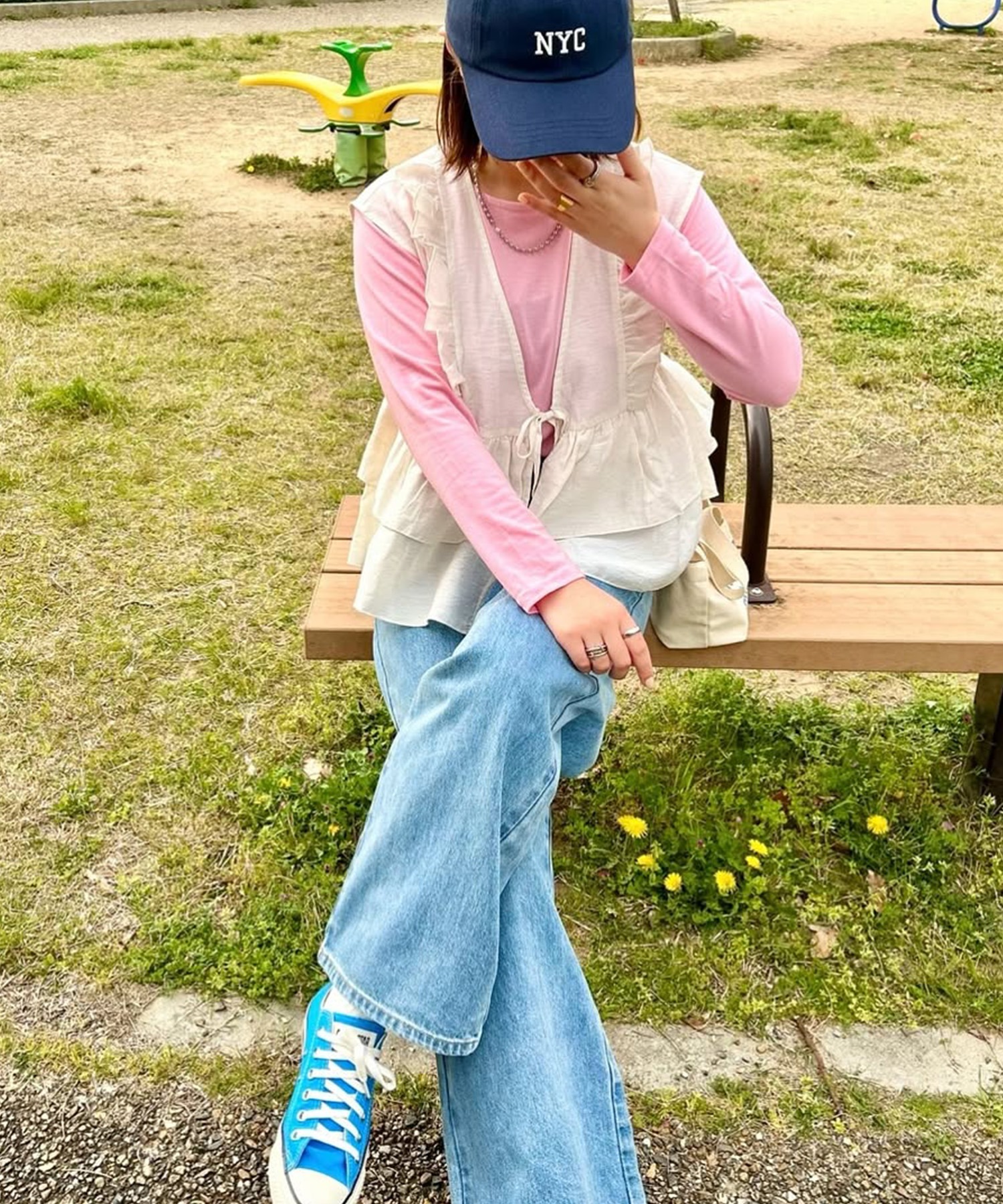 model：H161　着用サイズ：M