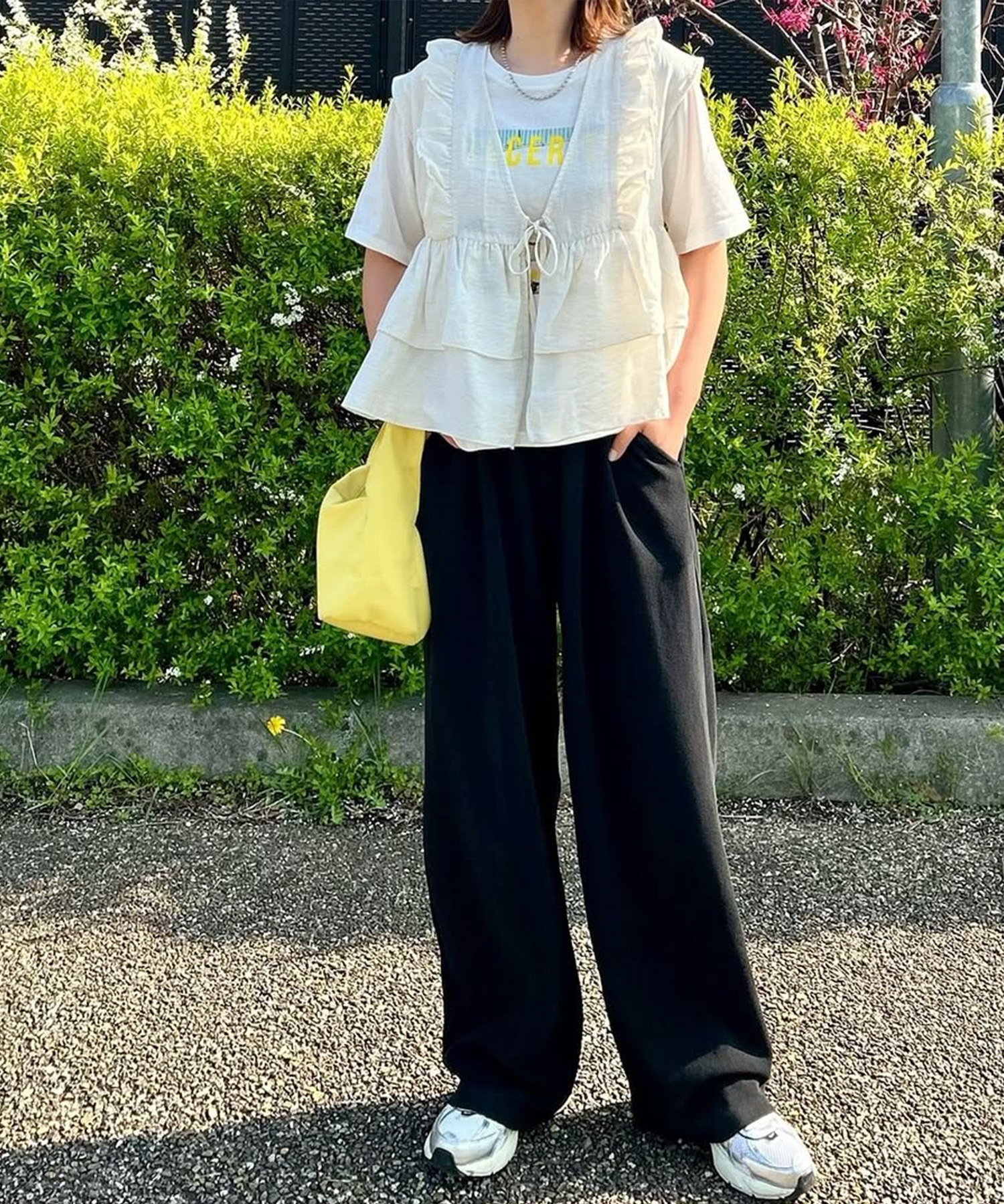 model：H161　着用サイズ：M