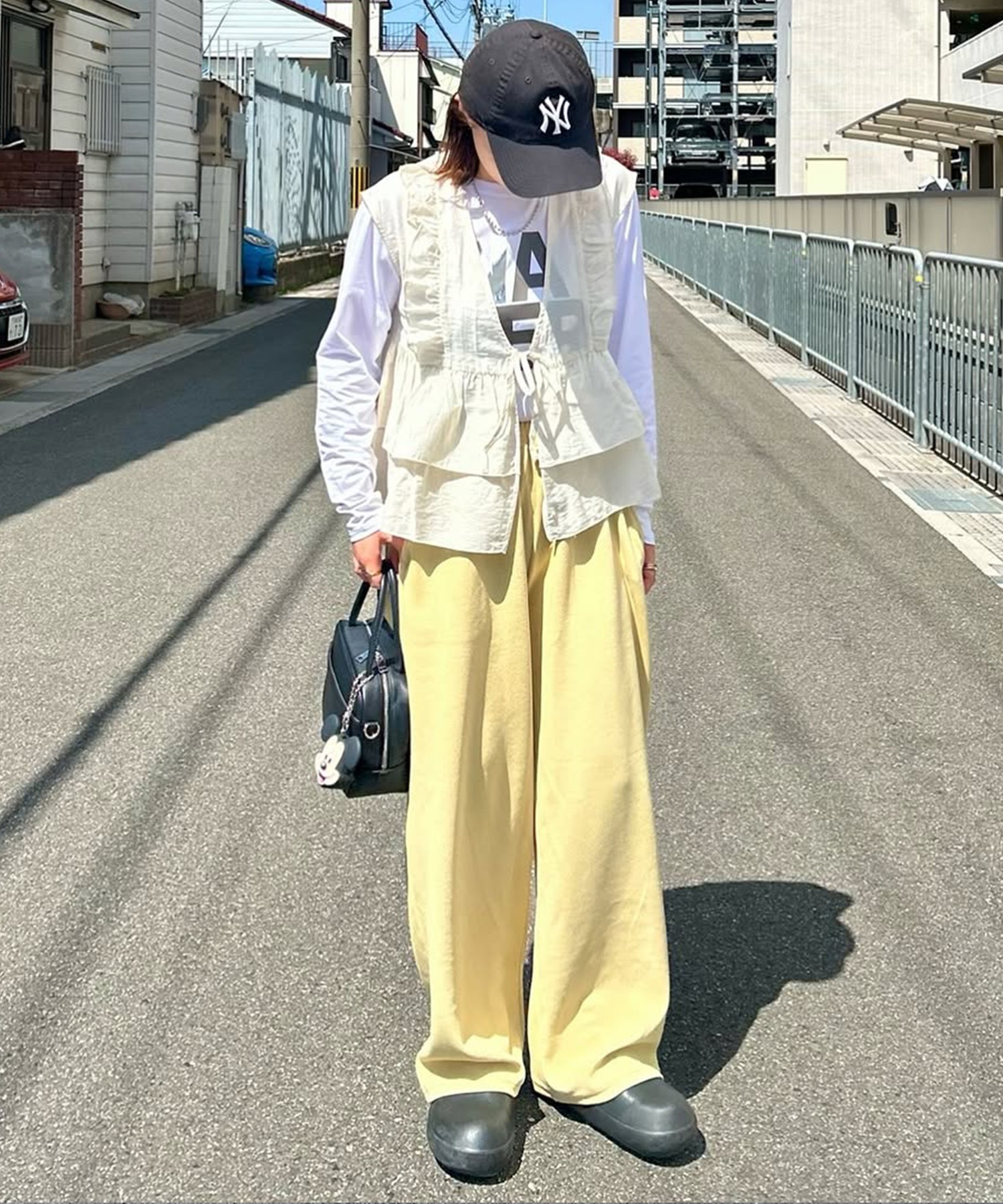 model：H161　着用サイズ：M